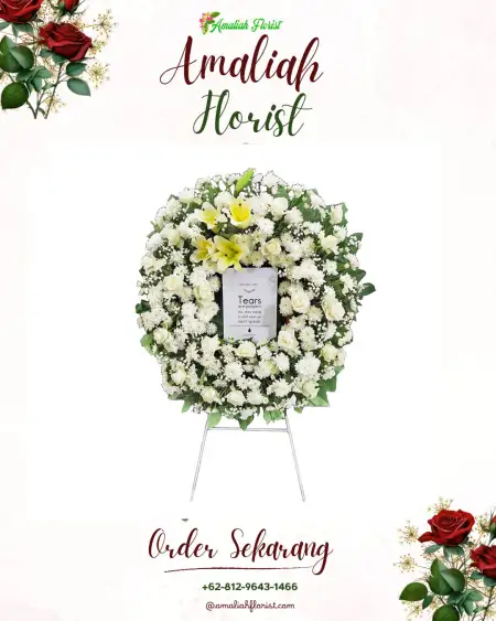 Krans Bunga Duka Temperak